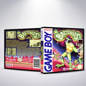 Étui personnalisé - Battletoads - Pas de jeu - Pas de manuel - Gameboy - Étui GB - Étui Game Boy