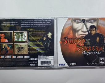 Sword of the Berserk Reproduction Case - No Disc - No Manual - Sega Dreamcast