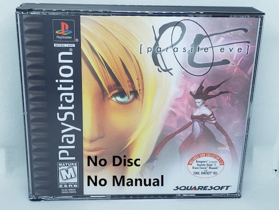Parasite Eve - Black Label PS1 Playstation [Game in box, no manual, no demo]