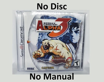 Jeu Sega Dreamcast Street Fighter Alpha 3 complet - Jeux vidéo