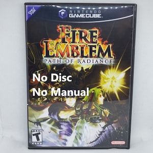 Custom Case - Fire Emblem - No Disc - No Manual - GameCube - Custom Gamecube Game Case