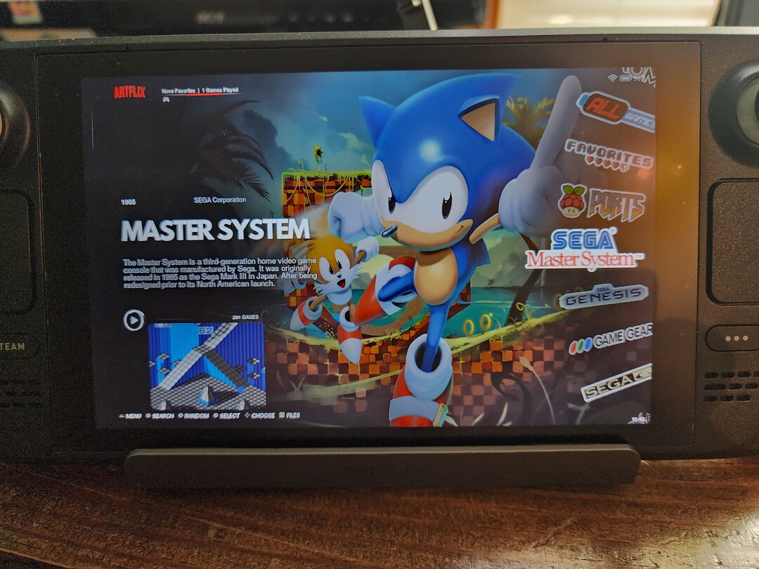 Sega Custom Build for the Valve Steam Deck Batocera 512gb SD Etsy UK