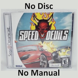 Speed Devils Reproduction Case - No Disc - No Manual - Sega Dreamcast