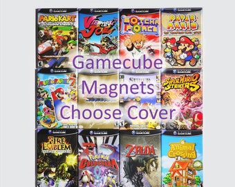 2 X 3 Fridge Magnet - GameCube Game Cover Magnet - Custom Magnet - You Choose Cover