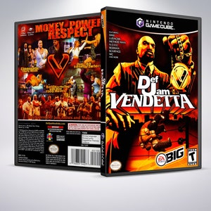 Custom Case Def Jam Vendetta No Disc No Manual GameCube image 1