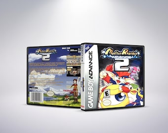 Custom Case - Monster Rancher 2 - No Game - No Manual - Gameboy Advance - GBA case - Custom Game Case