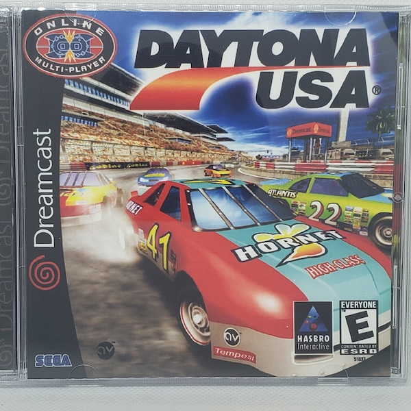 Daytona USA Reproduction Case - No Disc - No Manual - Sega Dreamcast