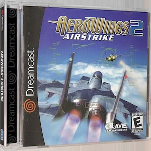 Custom Hülle - Aerowings 2 - Keine Disc - Keine Anleitung - Sega Dreamcast - Reproduktions Hülle