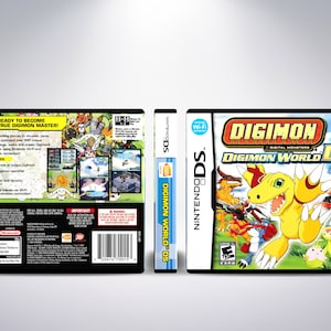 Puede incluir: Un cartucho de juego Nintendo DS para Digimon World DS. La parte frontal del cartucho presenta un personaje Digimon amarillo con detalles rojos y naranjas. El juego est&aacute; clasificado como E para todos por la PEGI.