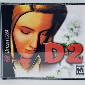 D2 Reproduction Case - No Disc - No Manual - Sega Dreamcast