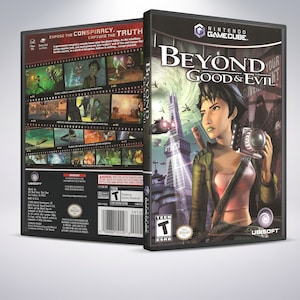 Custom Case - Beyond Good and Evil - No Disc - No Manual - GameCube - Custom Gamecube Game Case
