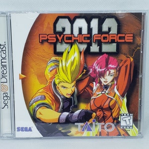 Psychic Force 2012 Reproduction Case - No Disc - No Manual - Sega Dreamcast