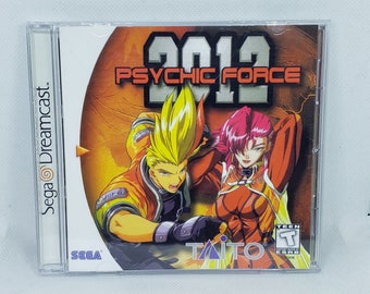 Psychic Force 2012 Reproduction Case - No Disc - No Manual - Sega Dreamcast