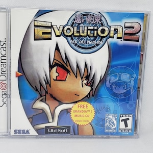Evolution 2 Reproduction Case - No Disc - No Manual - Sega Dreamcast