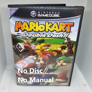 Custom Case - Mario Kart Double Dash - No Disc - No Manual - GameCube - Custom Gamecube Game Case