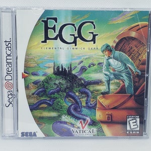 EGG Reproduction Case - No Disc - No Manual - Sega Dreamcast