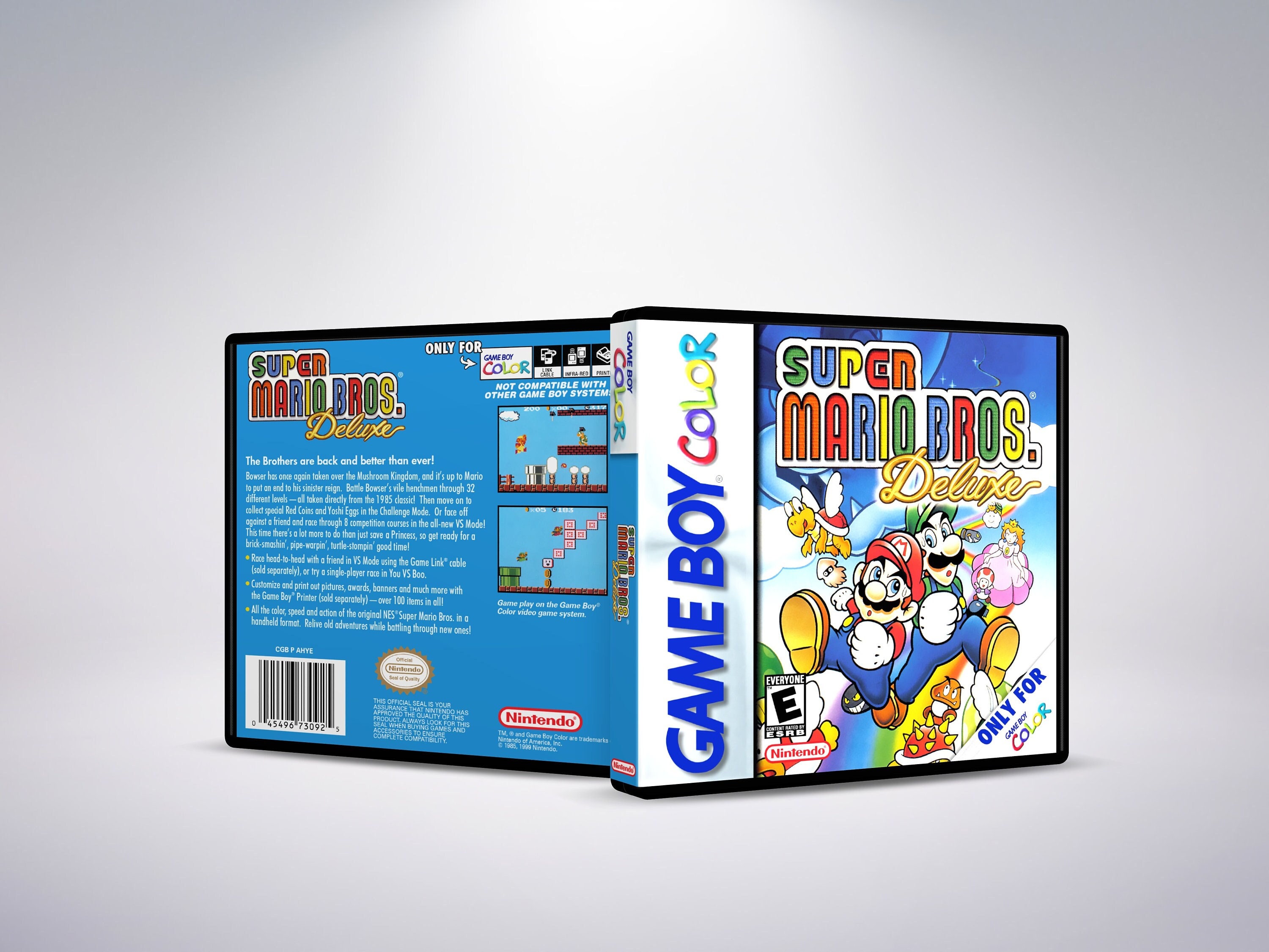Super mario bros deluxe gameboy color - Etsy 日本
