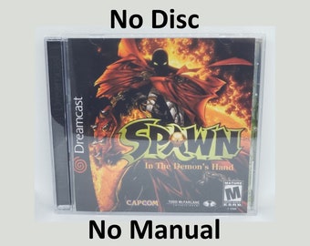 Spawn Reproduction Case - No Disc - No Manual - Sega Dreamcast