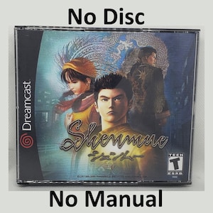 Shenmue Reproduction Case - Bez dysku - Bez instrukcji - Sega Dreamcast