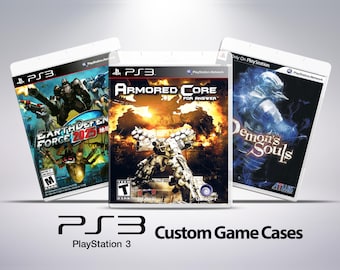 Custom Game Case - Playstation 3 - PS3 - No Game - No Manual - Custom Game Case - Playstation 3 Game Case