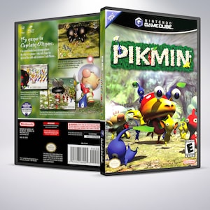 Custom Case - Pikmin - No Disc - No Manual - GameCube