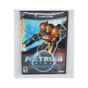 Custom Case - Metroid Prime 2 - No Disc - No Manual - GameCube