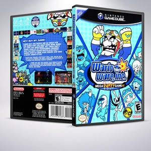 Custom Case - Wario Ware, inc. - No Disc - No Manual - GameCube
