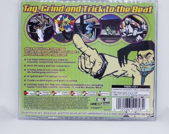 R. John Wright 2004-2005限定クラブギフト・ベア 16cm Jet Grind Radio Reproduction Case - No Disc - No Manual - Sega