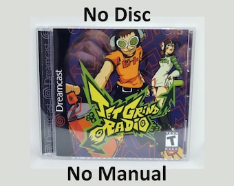 Jet Grind Radio Reproduction Case - No Disc - No Manual - Sega Dreamcast