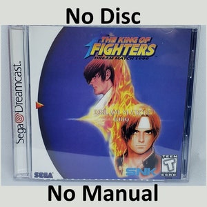 King of Fighters Reproduction Case - No Disc - No Manual - Sega Dreamcast