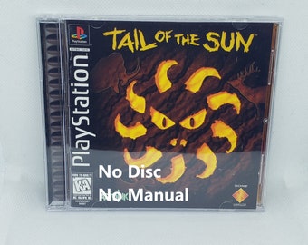 Tail of the Sun Reproduction Case - No Disc - No Manual - PS1 - Sony PlayStation 1 - Custom Game Case