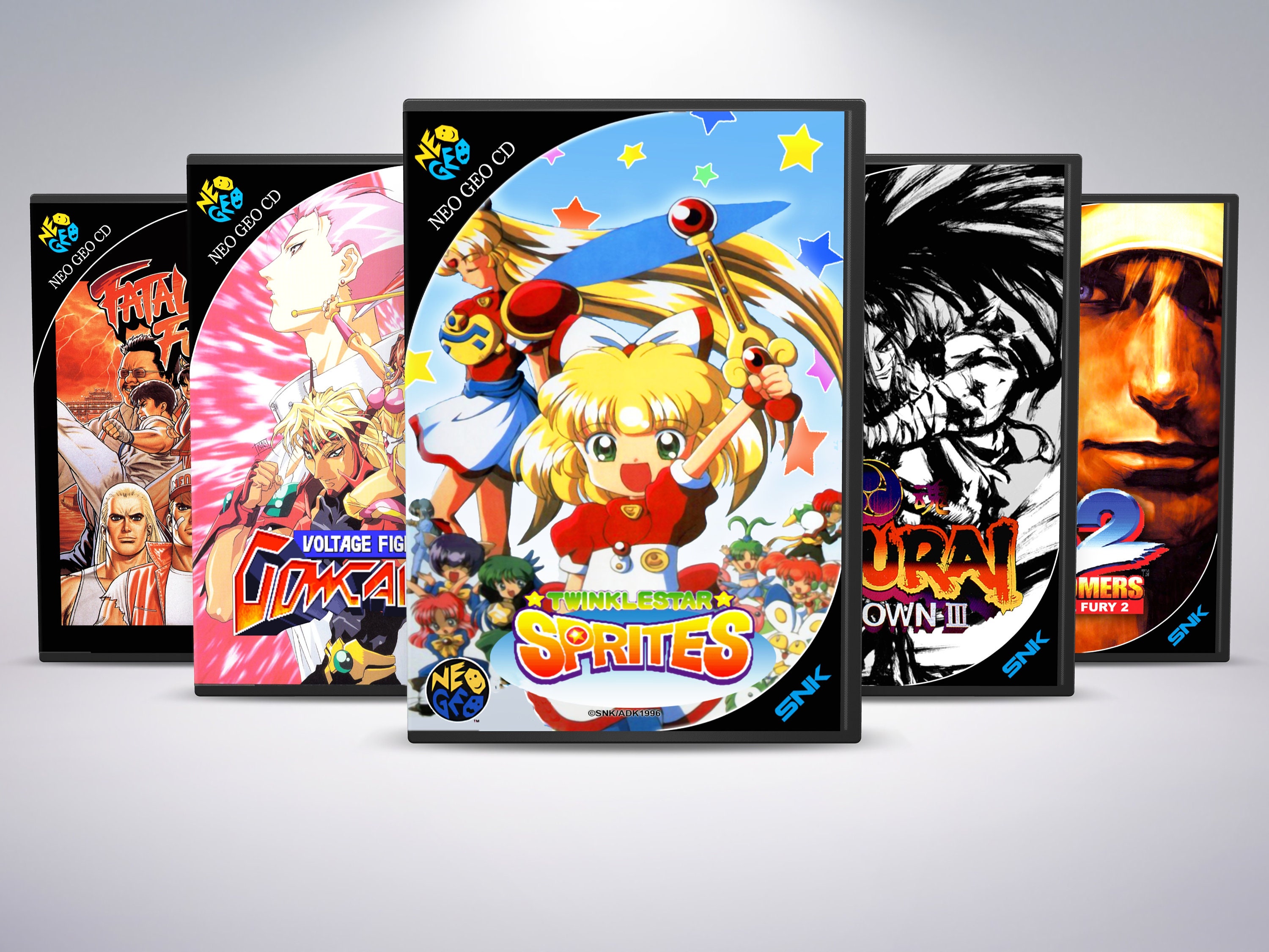ネオジオ(CD)9枚(B) ネオジオCD NEO-GEO CD 本体 ブラック | B.B.L.
