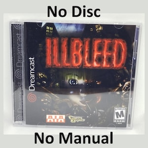 Illbleed Reproduction Case - No Disc - No Manual - Sega Dreamcast