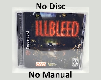 Illbleed Reproduction Case - No Disc - No Manual - Sega Dreamcast