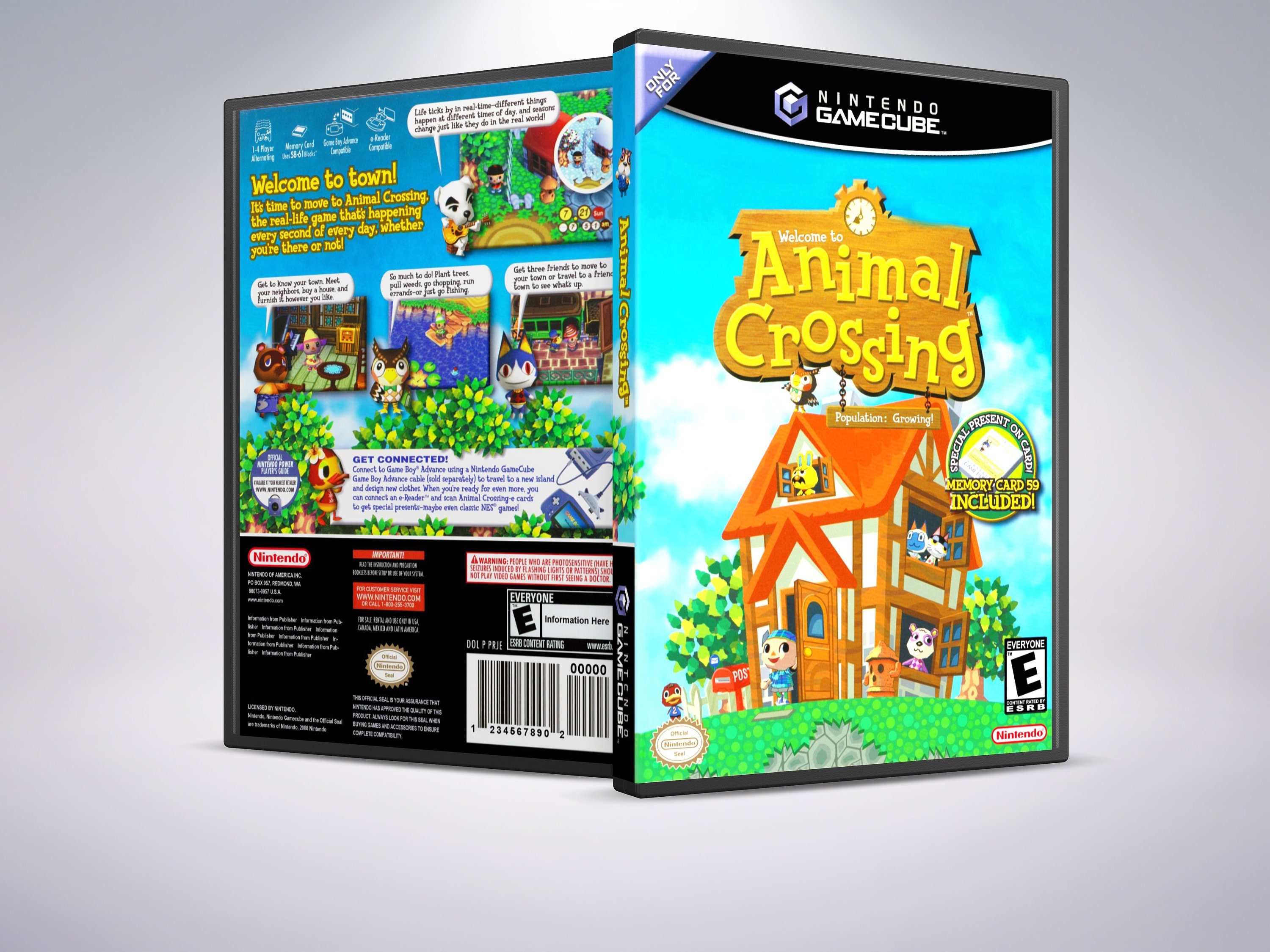 Animal crossing gamecube case discount