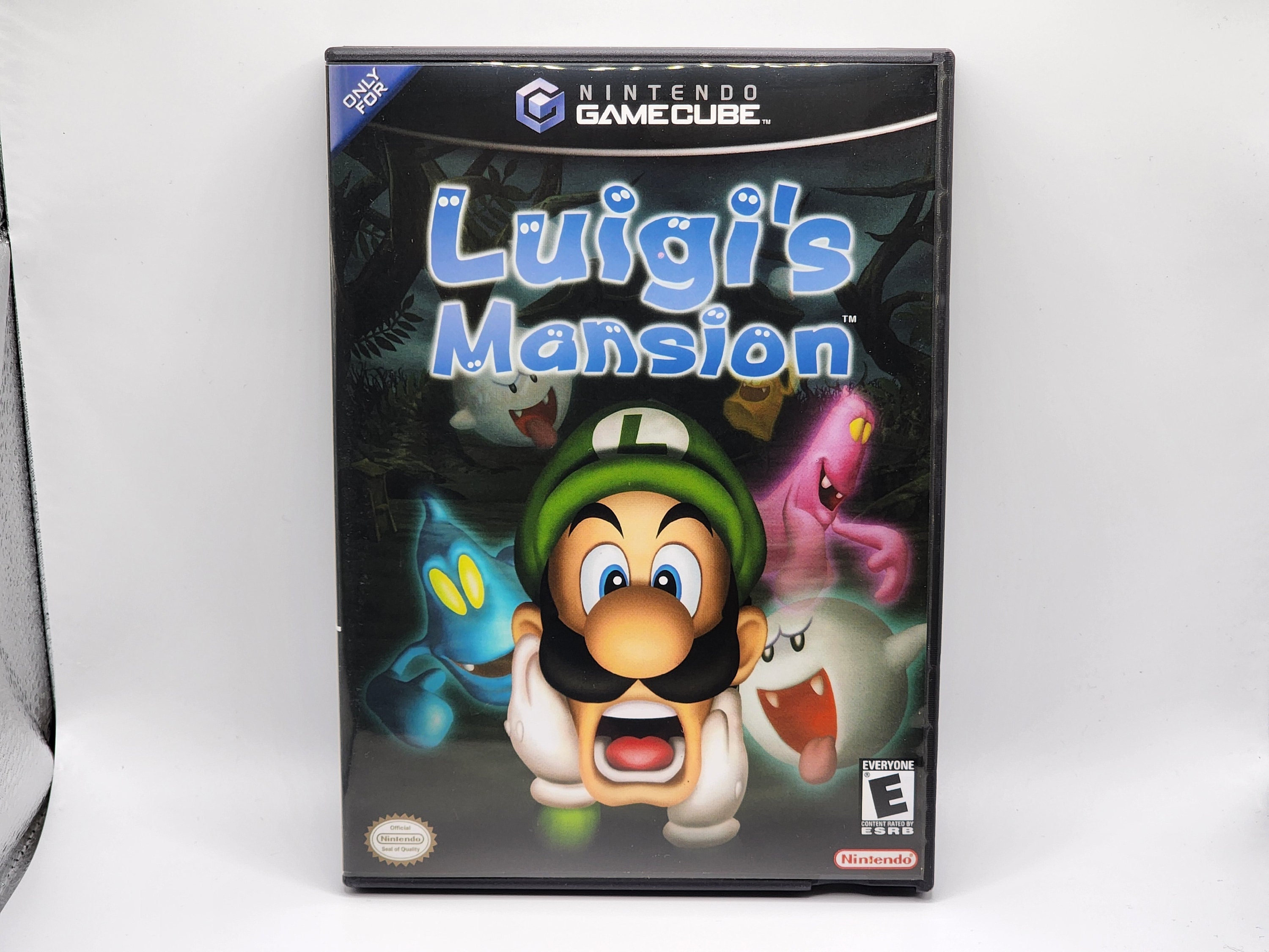 Luigi's Mansion Single Disc Case GameCube Case Reproduction