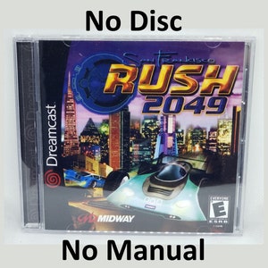 Custodia di riproduzione di San Francisco Rush 2049 - Senza disco - Senza manuale - Sega Dreamcast