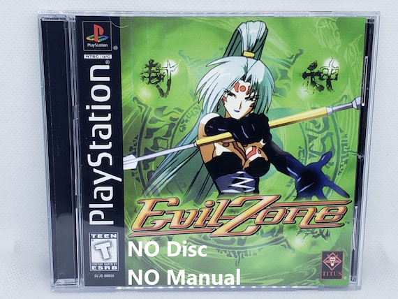 Evil Zone Reproduction Case - No Disc - No Manual - PS1 - Sony