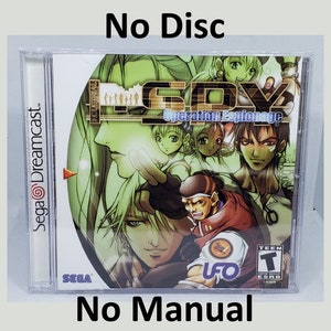 Industriële Spy Reproductie Case - Geen Disc - Geen Handleiding - Sega Dreamcast