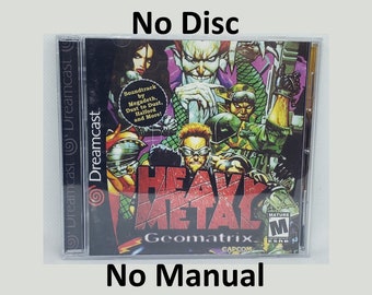 Jaquette Arrière Officielle Jeu Sega Dreamcast Silver - Version Allemande - Bon état Pour Collection