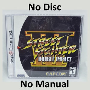 Custodia di riproduzione di Street Fighter III - Senza disco - Senza manuale - Sega Dreamcast