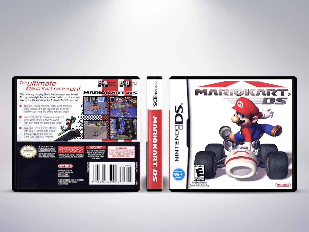 Art Super Mario Kart Ds Mario Kart Nintendo DS: