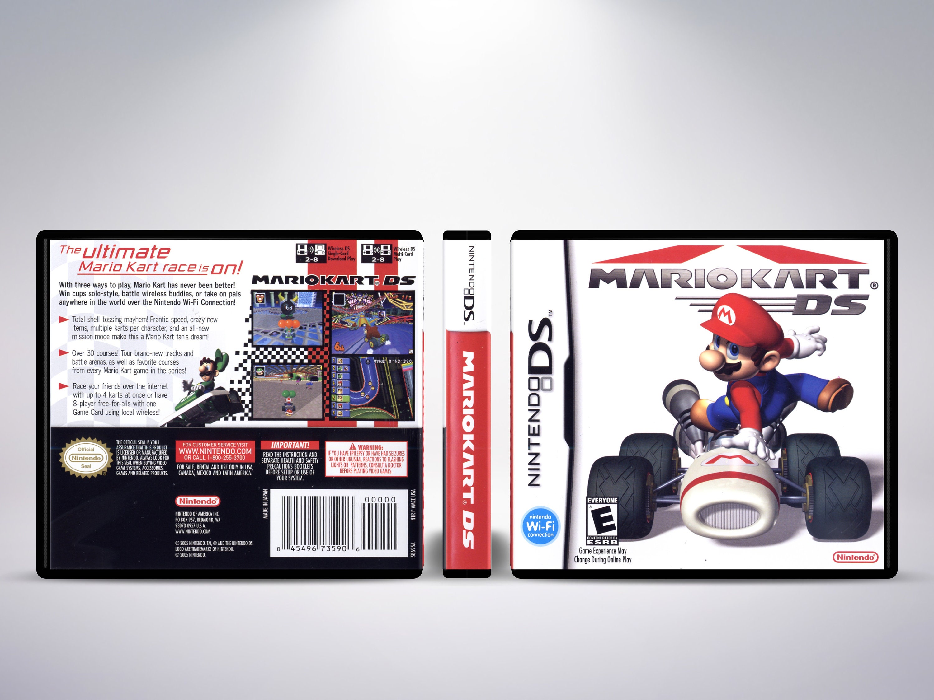 Jeu DS Mario Kart PAL EUR - Version Européenne, Occasion, Origine France