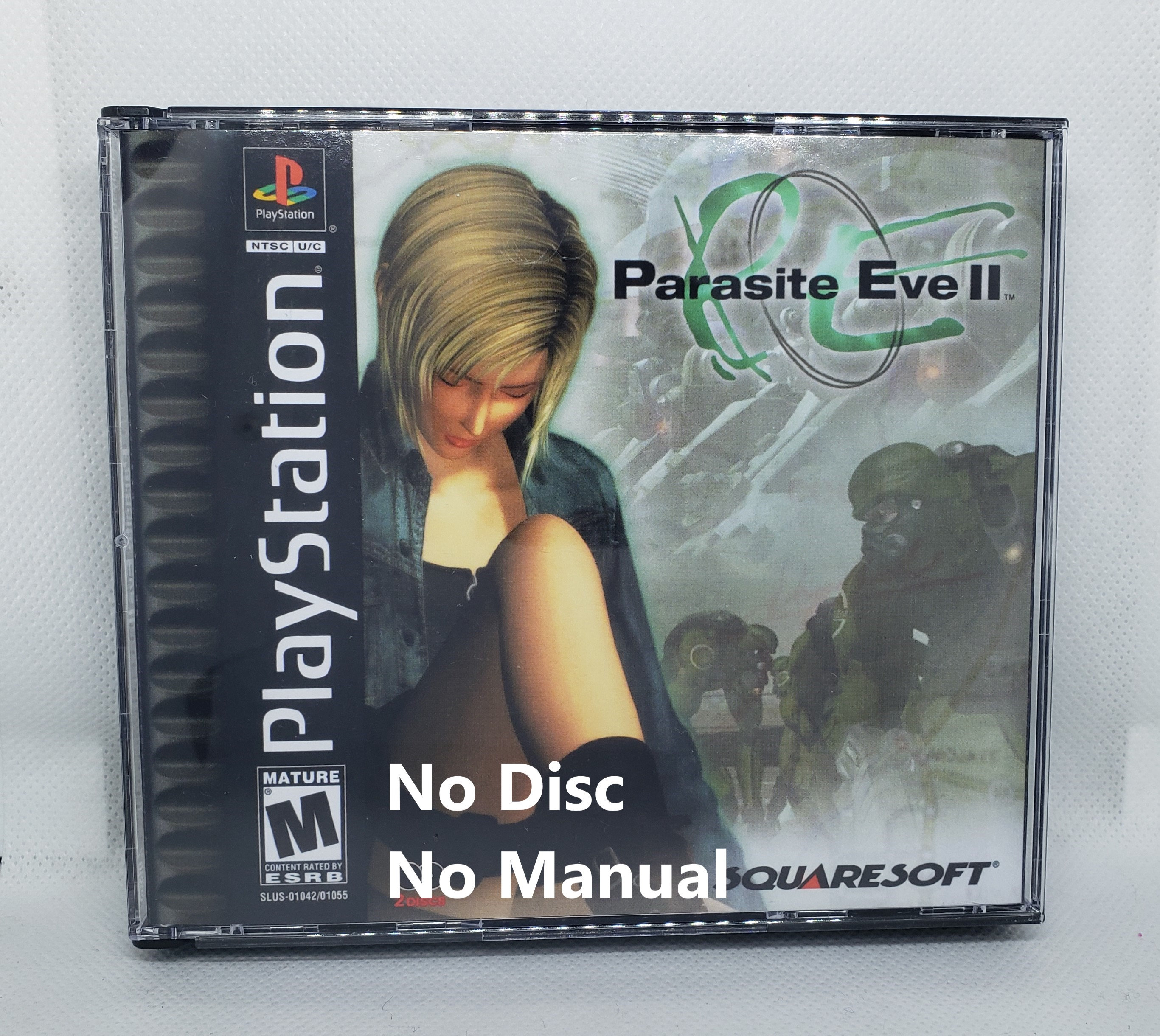 Parasite Eve II 2 (PlayStation 1 PS1) No Manual - Black Label - Tested &  WORKS