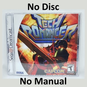Tech Romancer Reproduction Case - No Disc - No Manual - Sega Dreamcast