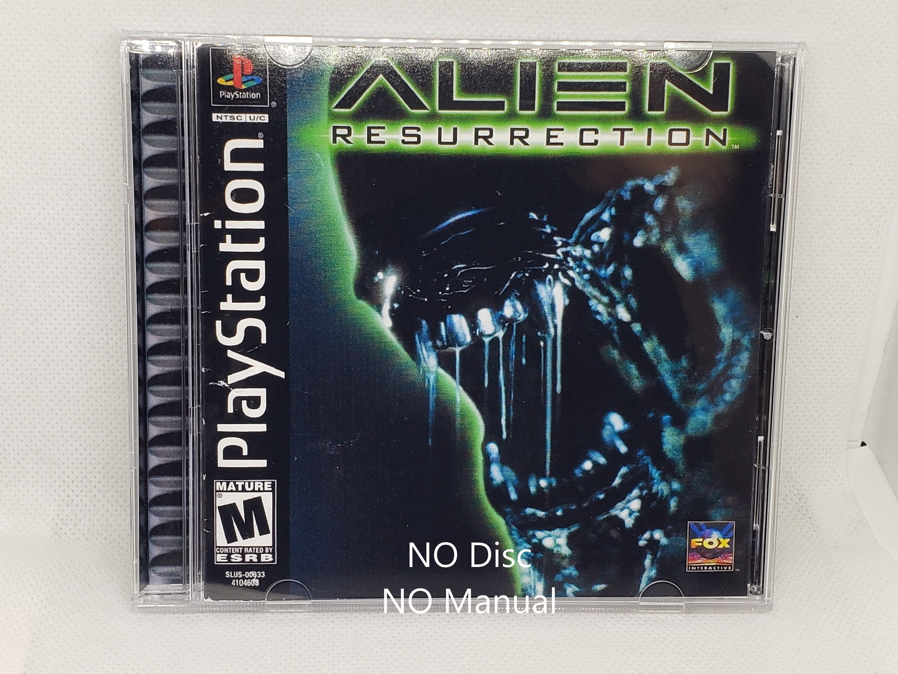 Alien Resurrection Reproduction Case - No Disc - No Manual