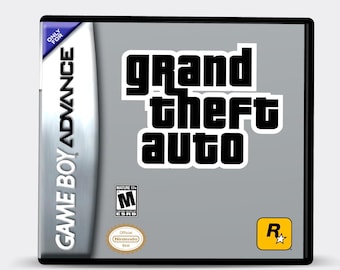 Ds Game Case for Grand Theft Auto on Gameboy Advance (FR