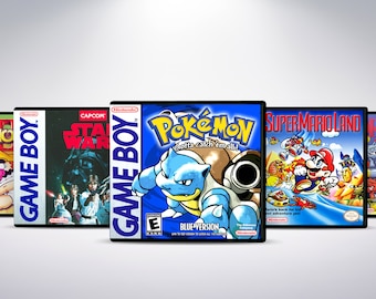 Custom GB Game Case - Choose Case - No Game - No Manual - Gameboy - GB case