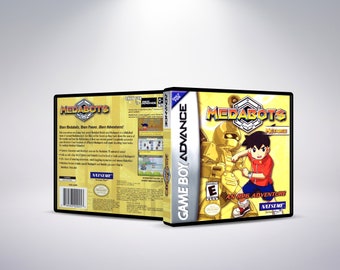 Custom Case - Medabots Metabee Gold - No Game - No Manual - Gameboy Advance - GBA case