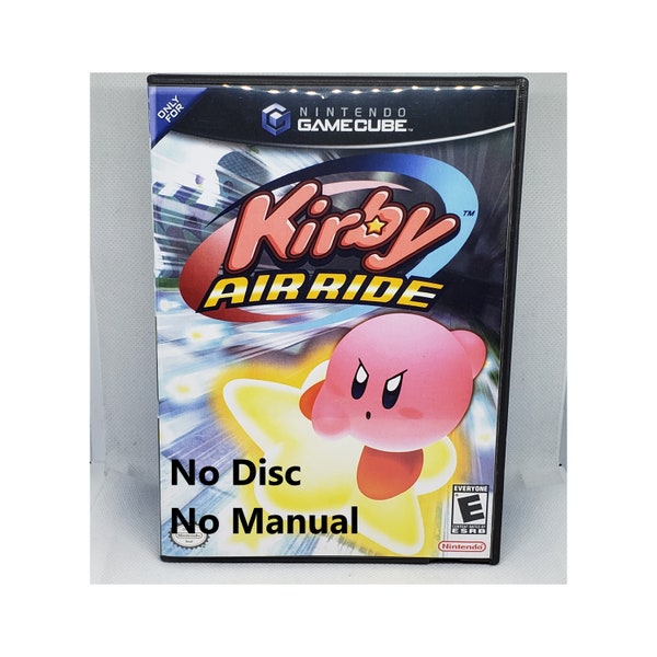 Custom Case - Kirby Air Ride - No Disc - No Manual - GameCube
